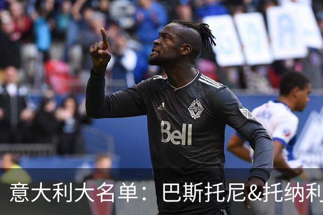 意大利大名单：巴斯托尼&托纳利领衔