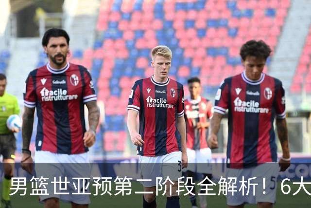 男篮世亚预第二阶段全解析！6大对手就位，中国男篮冲世界杯无容错空间